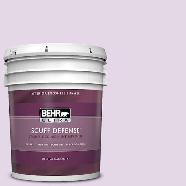 BEHR ULTRA 5 gal. #660A-2 Chateau Rose Extra Durable Eggshell Enamel Interior Paint & Primer
