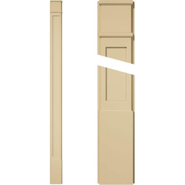 2 in. D x 8 in. W x 120 in. L Primed Polyurethane Pilaster 1- Pack
