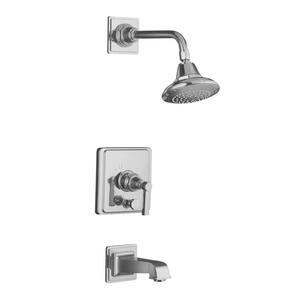 Kohler Purist Dusch- & Badarmatur-Set – Gebürstetes Nickel, Mit Einhandgriff & Umschalter