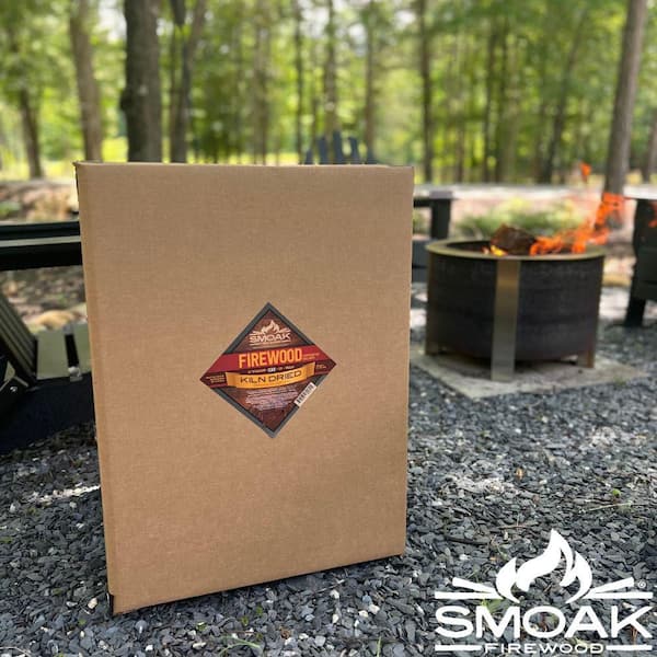 Smoak Firewood 18-22 lbs. Hardwood Kindling-Kiln Dried