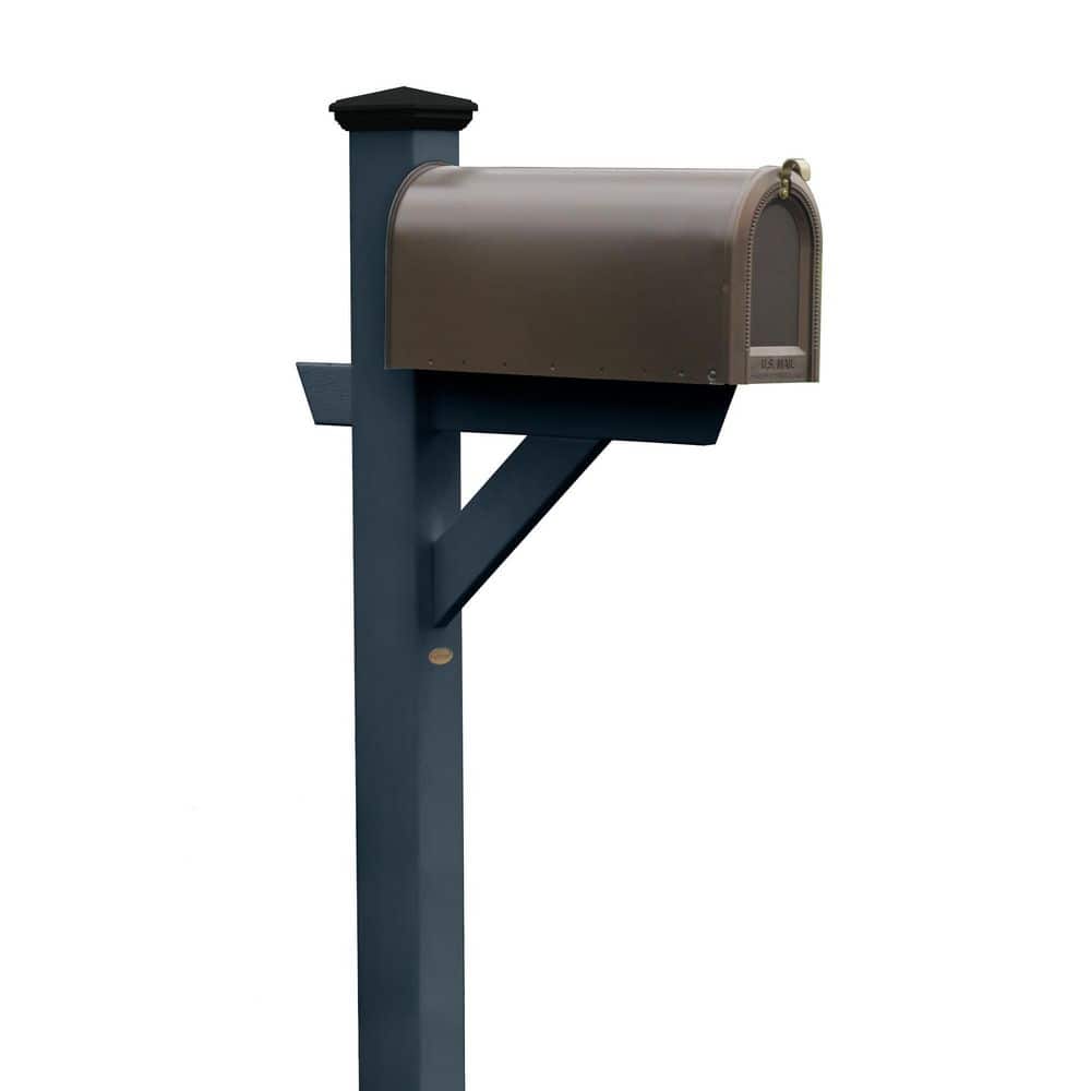 Reviews for Highwood Hazleton Recycled Plastic Mailbox Post, Federal ...