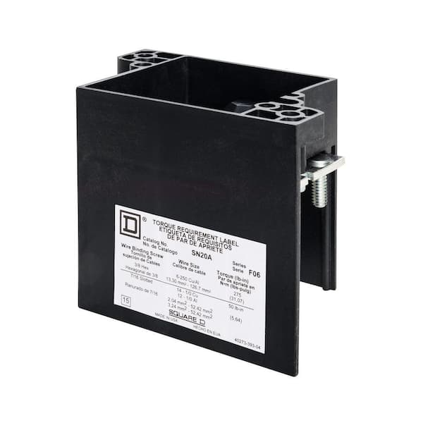 Square D 200-Amp Safety Switch Neutral Assembly SN20A - The Home Depot