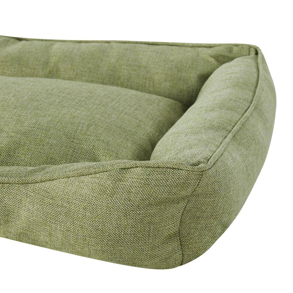 Julius Small Olive Polyester Outdoor Dog Bed