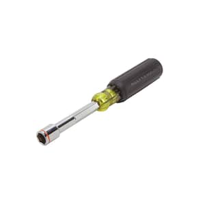 9/16 in. Heavy Duty Magnetic Tip Nut Driver with 4 in. Hollow Shaft- Cushion Grip Handle