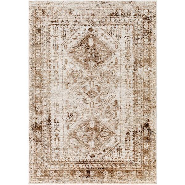 Livabliss Havana Yellow 7 ft. x 9 ft. Diamond Indoor Area Rug