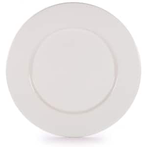 Rolled Edge Cream Enamelware Dinner Plate (Set of 4)