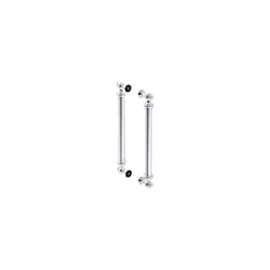 Artifacts 2.88 in. W Shower Door Handle in Polished Chrome (1-Pair)