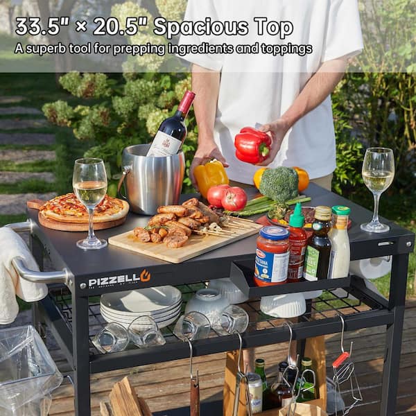 Bbq prep station best sale