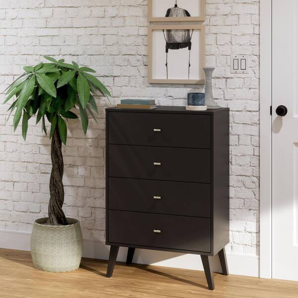 prepac milo mid century modern 7-drawer dresser Prepac Milo Mid-Century Modern 7-Drawer Dresser