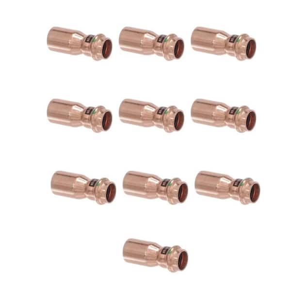Viega ProPress 3/4 in. FTG x 1/2 in. Press Copper Reducer (10-Pack)