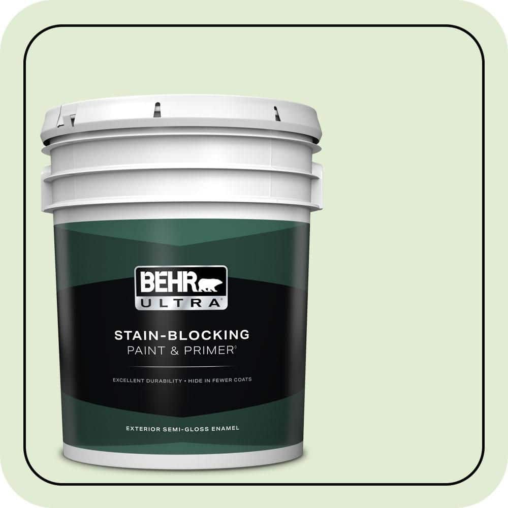 5 gal. #P380-2 Misted Fern Semi-Gloss Enamel Exterior Paint & Primer price history on PriceWatchPro