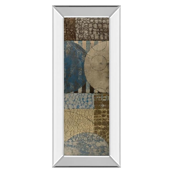 "Bubble Structure Il" By John Kime Mirror Framed Print Wall Art 18 in. x 42 in.