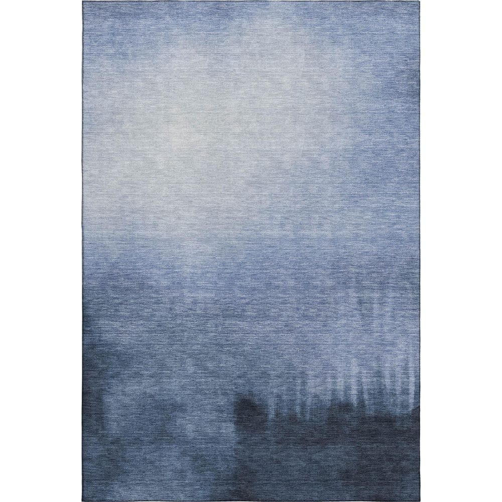 Mayfield Premium Machine Washable Abstract AMF2420 Navy 8 ft. x 10 ft. Area Rug price history on PriceWatchPro