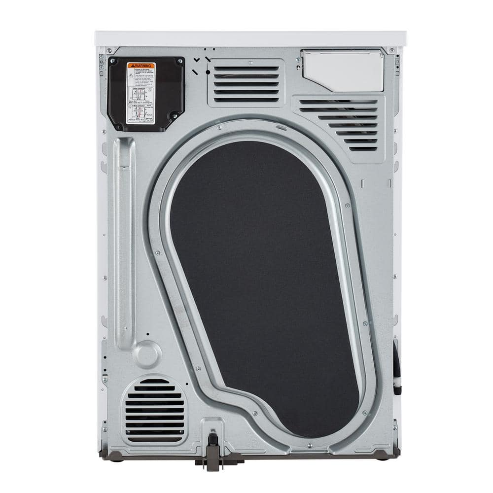 4.2 Cu.ft. White Smart Stackable Front Load Dryer with Steam