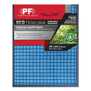 20 in. x 20 in. x 1 ECO Washable Air Filter FPR4