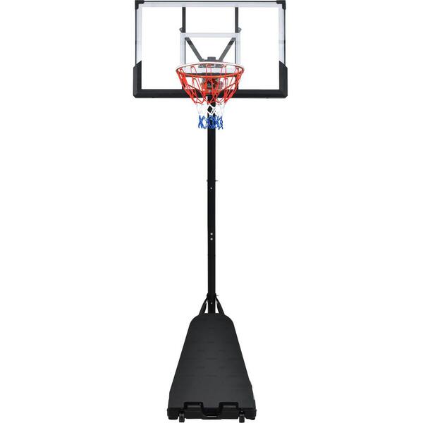 Tatayosi Portable Basketball Hoop Basketball System 57.12 in. to 120 in
