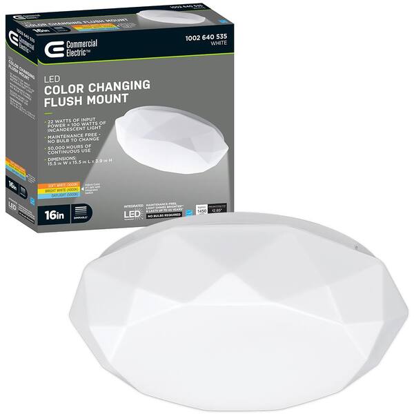 5000k daylight led ceiling light home depot