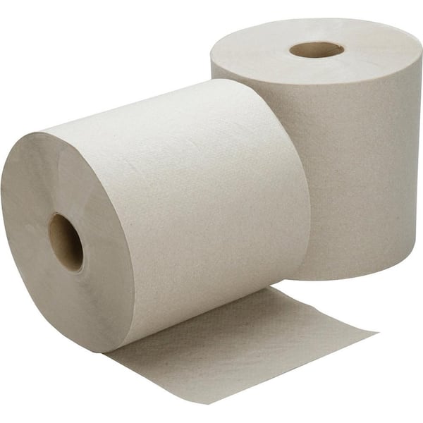 SKILCRAFT NSN5915823 800 ft. L Natural Recycled Paper Towel Roll (6-Rolls per Pack) - 2
