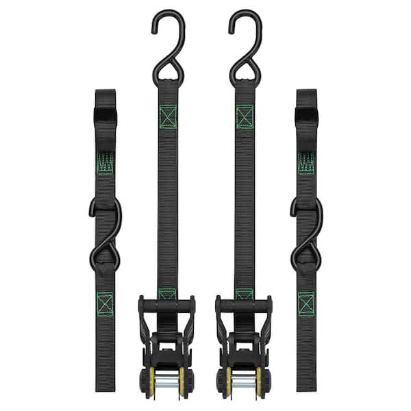Auto Retractable 6' Ratchet Straps Heavy Duty (4 pack) - Working Load –  Grip Support Store