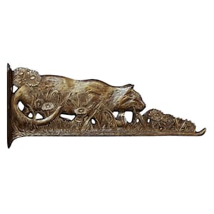French Bronze Cat Nature Hook