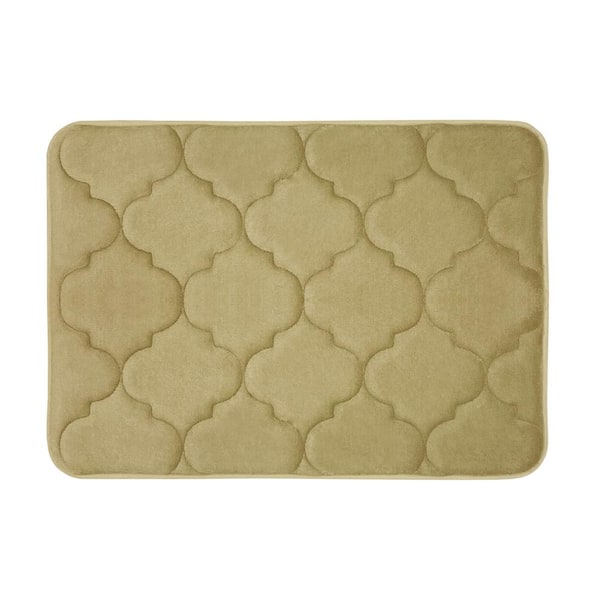 ACHIM Madison Green 17 in. x 24 in. Memory Foam Mat
