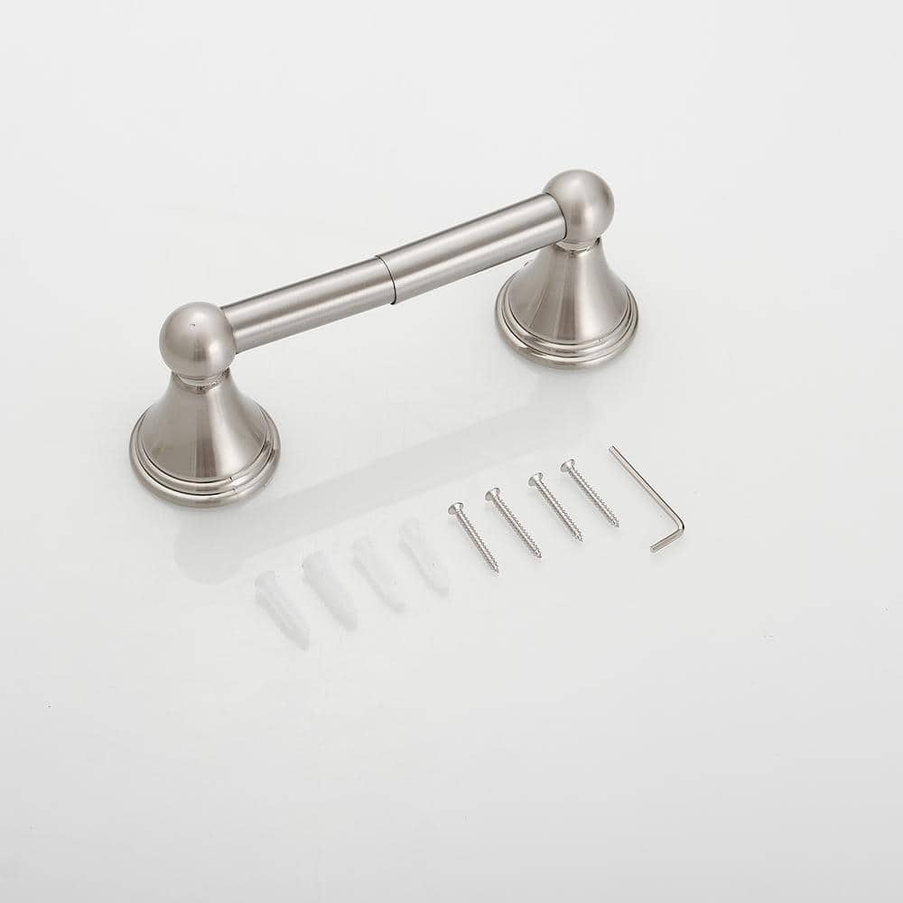 Nickel Wall Mounted Traditional Toilet Paper Holder