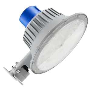 White Barn Light 50-Watt Equivalent Integrated LED Daylight Area Light 5500LM 6000K Flood Light IP65