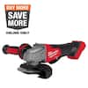 M18 FUEL Brushless Cordless 4-1/2 in./5 in. Grinder w/Paddle Switch (Tool-Only)