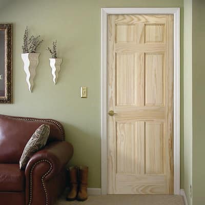 6 Panel - Slab Doors - Interior & Closet Doors - The Home Depot