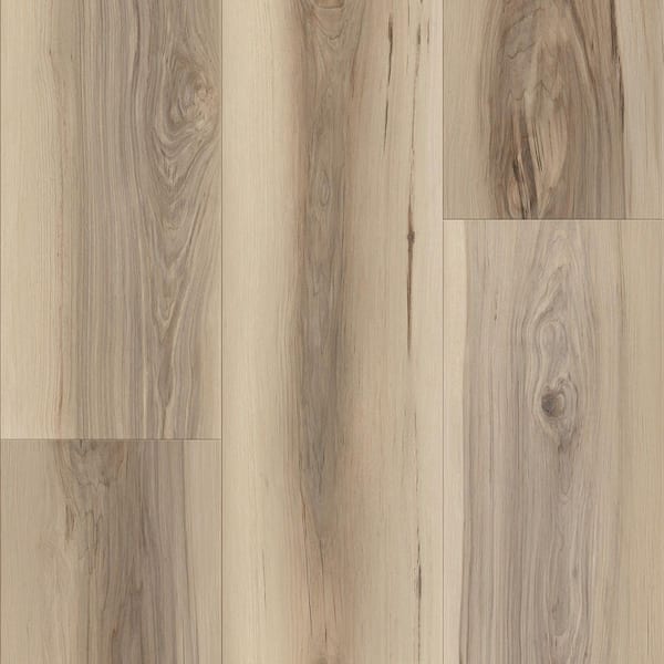 Take Home Sample-Jekyll Hickory Click Lock Waterproof Luxury Vinyl Plank Flooring