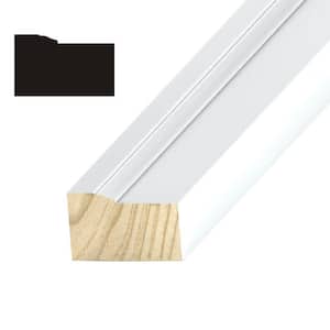 Builders Choice OP 381 1-1/4 in. x 2 in. Treated Primed Finger-Jointed Pine Brick Molding