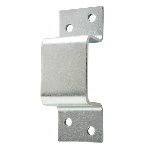 Everbilt 2 in. x 4 in. Zinc Plated Stake Holder