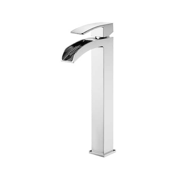 ROSWELL Belair Single Hole Single-Handle Bathroom Faucet Polished Chrome