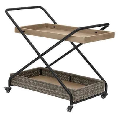 Pine River Serving Cart