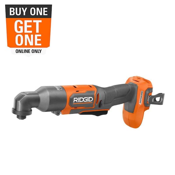 18V SubCompact Brushless Cordless Right Angle Impact Driver with FREE 4.0 Ah Lithium-Ion Battery