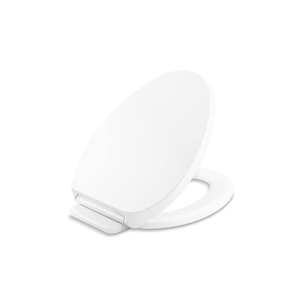 KOHLER Drift ReadyLatch QuietClose Elongated Front Toilet Seat in