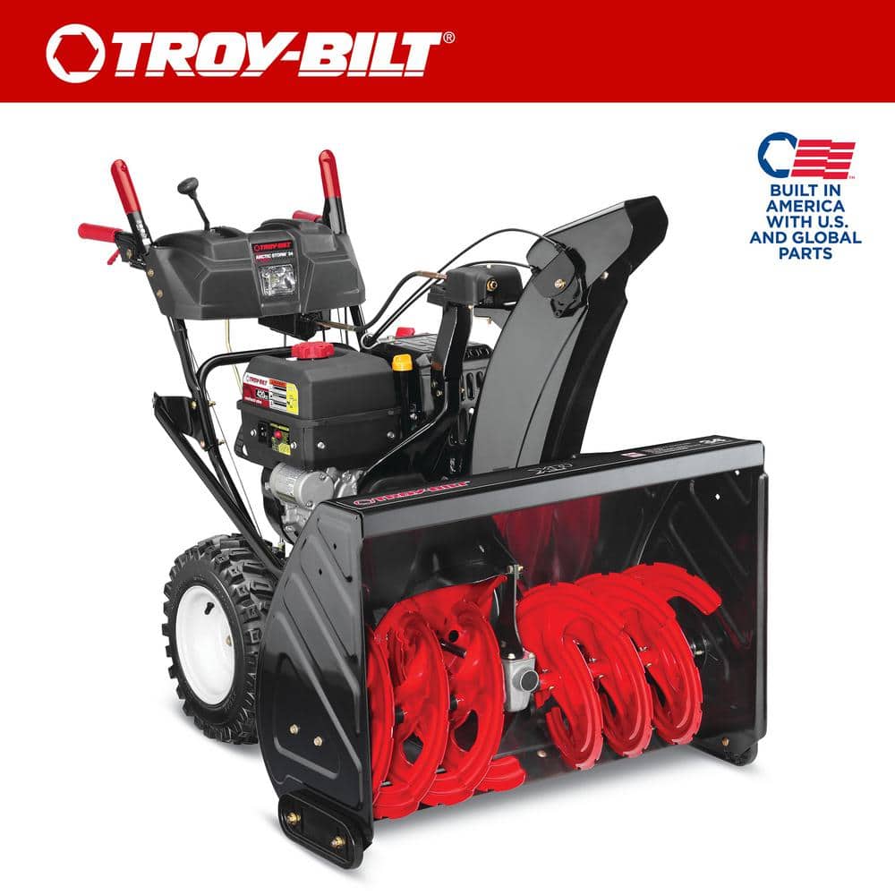 Troy-Bilt Arctic Storm 34 in. 357cc 2-Stage Electric Start Gas Snow Blower with Power Steering and Electric 4-Way Chute Control -  31AH8ER6B66