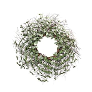Eva Eucalyptus Twig Wreath 26 in.