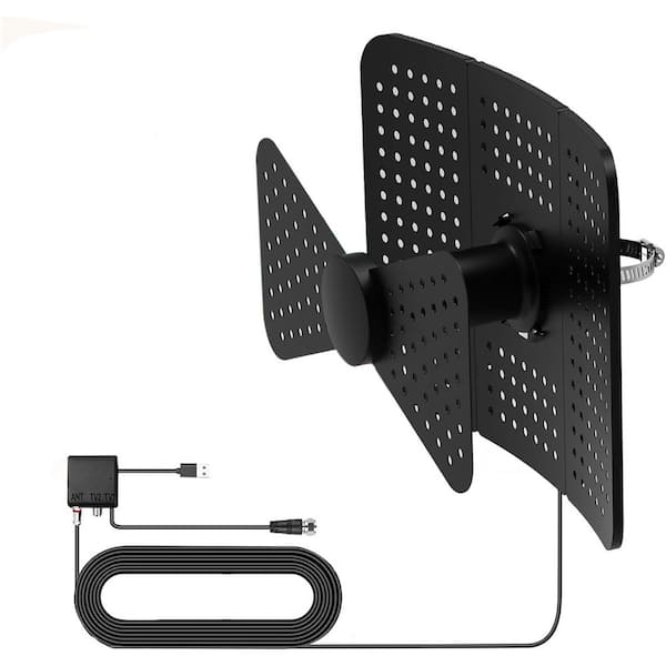 EKIEUDL ATSC3.0 Outdoor Indoor TV Antenna for Digital Smart TV Strong Signal 1000 Miles Range Supports 4K 1080P