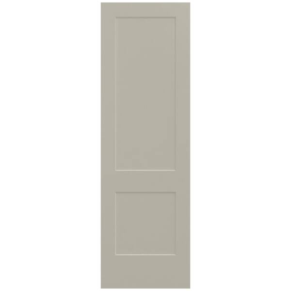 JELD-WEN 32 in. x 96 in. Monroe Desert Sand Painted Smooth Solid Core Molded Composite MDF Interior Door Slab