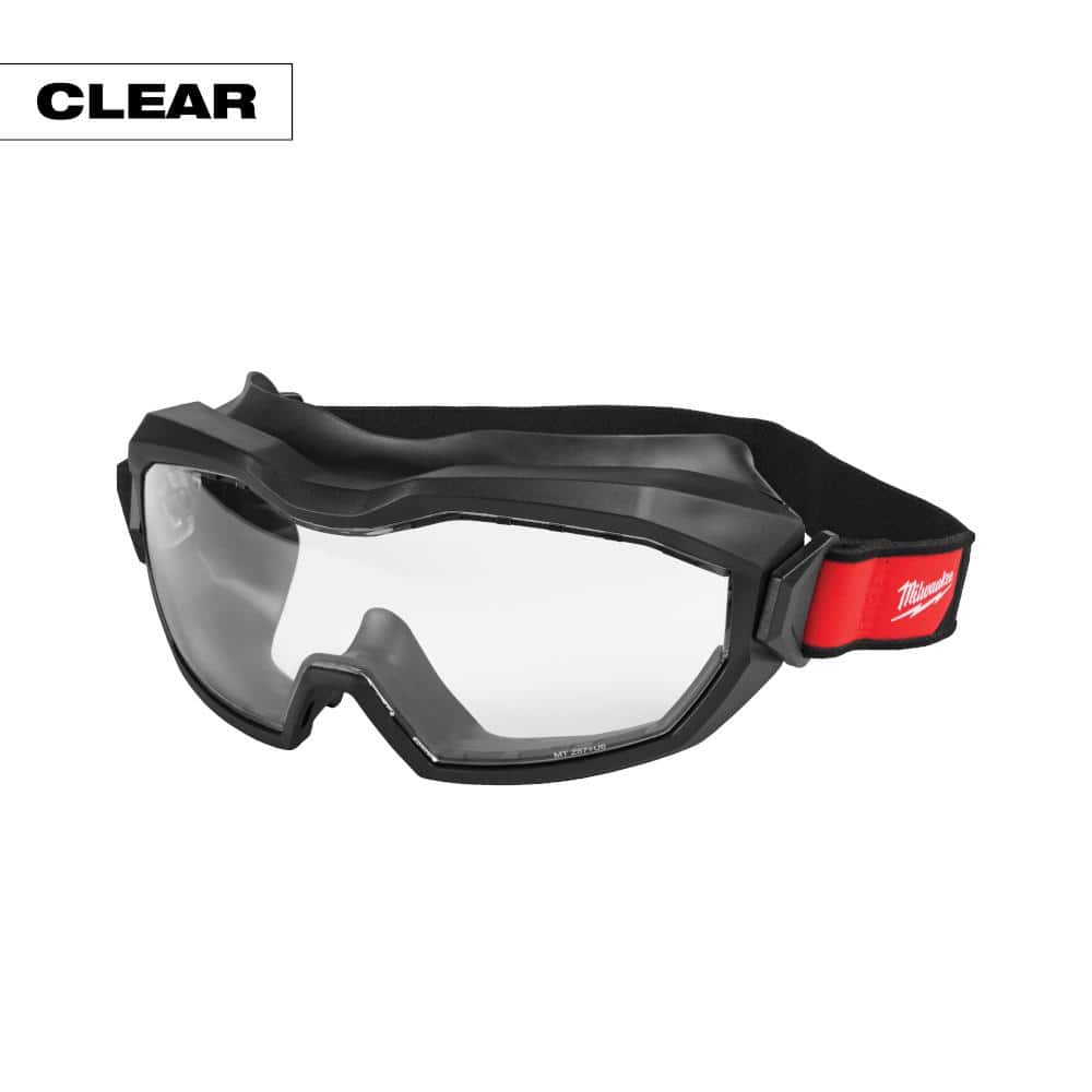 Milwaukee Clear Dual Coat Len's Vented Goggles 48-73-2062 - The