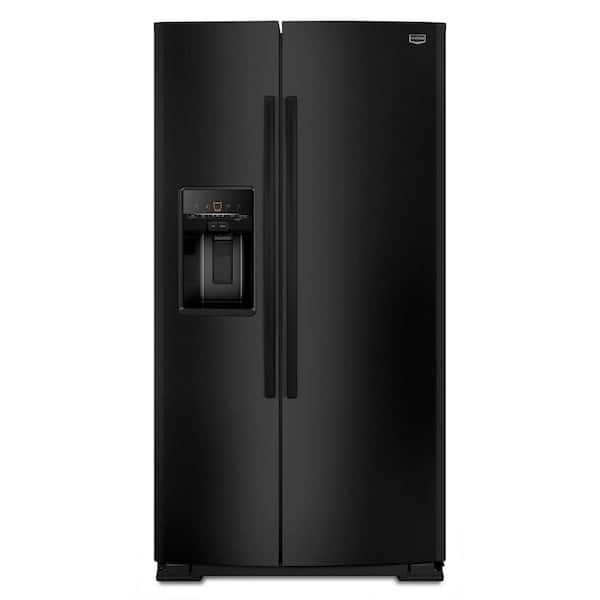 Maytag 26.5 cu. ft. Side by Side Refrigerator in Black-DISCONTINUED
