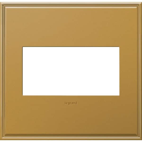 adorne 2 Gang Decorator/Rocker Wall Plate, Antique Bronze (1-Pack)