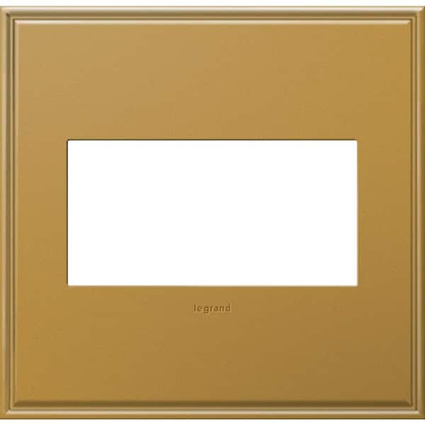 Legrand adorne 2 Gang Decorator/Rocker Wall Plate, Antique Bronze (1-Pack)