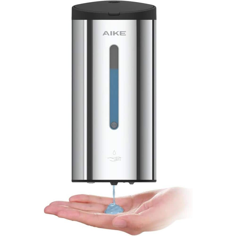 Adrinfly Automatic Touchless Wall-Mount Liquid Soap Dispenser with ...