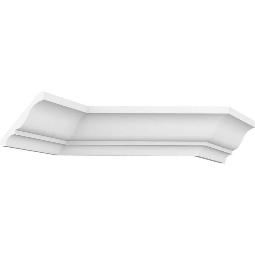 96-inch Unfinished PVC Crown Moulding for Floor