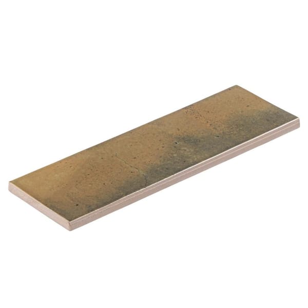 Alga Nori 2.5 in x 8 in. Glossy Ceramic Zellige-Look Subway Wall Tile (5.38 sq. ft. /Case)