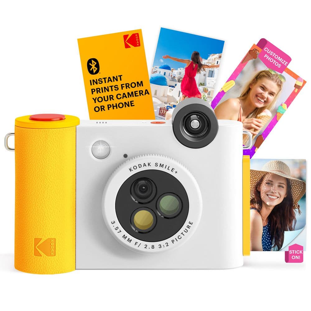 Kodak Smile Plus Wireless 2x3 Digital Instant Print Camera with