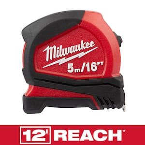 Milwaukee Keychain 6 ft. SAE Tape Measure 48-22-5506 - The Home Depot
