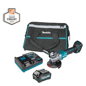 40V Max XGT Brushless Cordless 4-1/2/5 in. Paddle Switch Angle Grinder Kit with Electric Brake (4.0Ah)
